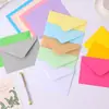 Envelopes Coloridos C6 de Cor Sólida Transfronteiriços Estilo Europeu com Fecho Adesivo, Adesivo Colorido 120g, Origem Amazon, Logotipo Personalizado