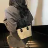 Bolsas Texturizadas de Alta Gama para Mujer 2026 Nuevo Bolso de Mano de Moda Tendencia Bolso Cubo Bolso de Hombro Cruzado Casual Retro