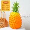 Piña Simulada al por Mayor Personalizada Cabeza de Hoja de Piña Falsa Modelo de Espuma de Plástico Decoración de Frutas Exhibición Juguetes para Niños