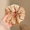 Ligas para el cabello estilo coreano, ligeras, con estampado de leopardo, elásticos para el cabello retro extragrandes, bandas elásticas para el cabello muy elásticas, scrunchies de moda para mujer