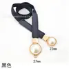 Corrente de Cintura para Vestido Estilo Coreano Cinto Pérola Retrô Gancho para Suéter Jaqueta Elástico Elástico para Mulheres