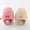 Gorros de Invierno para Niñas Estilo Coreano Gorros de Lana para Niñas Otoño e Invierno Gorros Gruesos Calientes para Bebés Niñas Protección para las Orejas Invierno