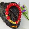 Pulseira cor de pedra corajosa atacado pequeno arte fresca feito à mão doce pulseira joia estudante feminina ao vivo bem-estar