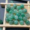 Fabricante Personalizado Jade Dulong de Yunnan 10mm Furo Passante Contas Redondas Verde Africano Alto Gelo Transparente Contas Individuais Atacado DIY Feito à Mão