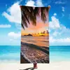 Toalla de Playa Nueva Transfronteriza Estampado de Animales Marinos Lindos Asiento de Playa para Nadar en la Costa Toalla de Baño