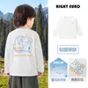 Camiseta de Manga Larga Estilo Montaña para Niños Europeos Derecha Primavera Otoño Top para Bebé Ropa de Otoño para Niños 2026 Ropa Nueva para Niños Ropa de Otoño