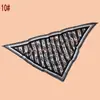 Bufanda Triangular de Sarja Estampada con Patrón Paisley para Mujer, Bufanda de Moda de Alta Gama, Suministro Directo de Fábrica