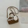 Shuai Mi Jia Bolso de mano de moda estilo coreano bolso pequeño 2026 nuevo ribete de encaje elegante de alto valor bolso almohada