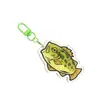 Accesorios de Colgante para Llavero de Acrílico para Entusiastas de la Pesca y Equipo de Pesca con Señuelo