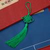 Nó Chinês pequeno Pingente Seção de Corda Pingente Vermelho Borla Orelha Acessórios DIY Decoração Presente Especial para estrangeiros