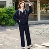 Conjunto Informal de Moda Primavera y Otoño para Madres 2026 Nuevo y Moderno Ropa para Mujeres de Mediana Edad Reductor de Edad Conjunto de Dos Piezas de Mezclilla para Mujeres
