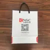 Bolsa de mano degradable para alimentos, té de leche, ropa, nuevo material, bolsa de plástico, bolsa de mano para supermercado, farmacia, bolsa tipo chaleco