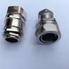 Conector de Manguera Metálico de 6 Puntos Pg21 Prensaestopas para Cable de Acero Inoxidable