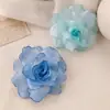 Grampo de Cabelo Flor de Renda Estilo Férias na Praia Grampo com Senso Avançado Grampo Super Fada Senso de Atmosfera para Fotos Grampo para Franja Lateral Acessórios de Cabelo
