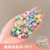 Presilha Pequena Infantil para Pegar Cabelo Bebê Bebê Fofa Princesa Presilha de Cabelo Acessórios de Cabelo para Menina Flor de Cabelo Adorno de Cabeça Pequeno Grampo de Cabelo