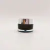 Frasco de Acrílico Spot 10g Frasco Creme Tampa Galvanizada Transparente Frasco Redondo Reto Frasco para Creme Cosmético Frasco para Creme para Olhos Frasco para Creme Anti-acne
