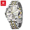 Marca Oli Olevs Comercio Exterior Transfronterizo Reloj Mecánico Automático Multifuncional Reloj para Hombre Calendario Perpetuo Reloj Impermeable