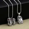 Joias de prata de lei S925 para atacado moda coreana criativa pingente de águia pequeno com etiqueta personalizada para mulheres