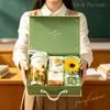 Regalo para el Día del Maestro para maestros, maestros de grupo de kínder, 2026 nuevo regalo práctico de alta gama caja de regalo de taza térmica de agradecimiento