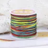 72 peças de fio degradê estilo chinês para tecelagem DIY, usadas para fazer pulseiras, colares e outros acessórios de joias artesanais