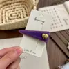 Pinza para el Cabello de Corazón Triangular Afelpado Estilo Nuevo Coreano y Japonés Accesorio Simple de Moda para Niña Adorno para el Flequillo de Gama Alta
