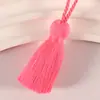 Pingentes de Nó Chinês em Estoque em 44 Cores, Adequados para Cortinas, Sachês, Marcadores de Página e Acessórios, Disponíveis em Cores Duplas
