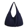 Bolso de Hombro Cruzado Estilo Coreano Casual Gran Capacidad para Mujer 2026 Nuevo Bolso de Lona Bolso Tote Simple