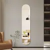 Espejo de cuerpo entero sin marco y ultraestrecho, Espejo de tocador, Espejo de cristal, Espejo de probador, Dormitorio, Sala de estar, Recibidor, Espejo de pared