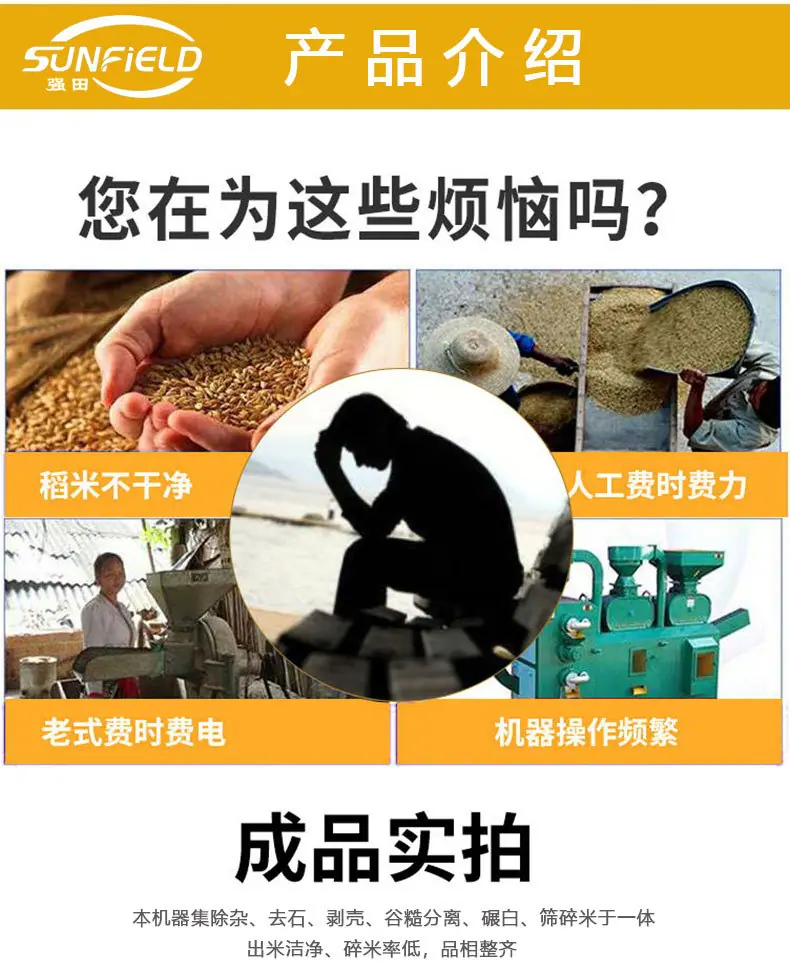 小型大米加工设备