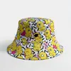 Sombrero de Pescador Pato Amarillo Celebridad de Internet, Sombrero de Sol Reversible Vintage con Protección Solar, Sombrero de Cubo Hip-Hop Versátil para Exteriores Unisex