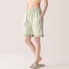 Shorts de Pijama de Cor Sólida para Mulheres Verão Algodão Puro Fino Solto Plus Size Podem Ser Usados Fora Calças Shorts Doces e Confortáveis para Casa