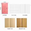 Estilo europeu estilo retro pirata bagagem de mão viajante A6 manual de folhas soltas papel kraft caderno simples subdiário