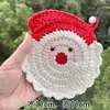 Amazon Cross-Border Produto Acabado Novo Estilo Fofo Ins Pequena Flor Porta-Copo Jogo Americano Almofada de Isolamento Crochê de Lã Feito à Mão