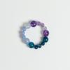 Venta Caliente Transfronteriza Pulsera de Cristal Natural de 12 Constelaciones Colgante de Piedra de Doce Estrellas Citrino Ágata Roja para Hombres y Mujeres