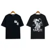 Suministro Transfronterizo a Largo Plazo de Ropa de Verano para Hombre de Manga Corta Marca Streetwear Serie Clásica con Estampado de Letras