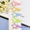 Variedade de grampos de cabelo de Natal grampos de cabelo infantis franjas femininas clipe lateral clipe de amor cocar estrela de cinco pontas grampos de cabelo atacado