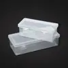 Caja de Papelería, Caja de Embalaje Rectangular de Plástico Transparente, Caja de Almacenamiento para Escritorio de Oficina, Caja de Almacenamiento para Muestras de Equipo de Pesca, Caja de Almacenamiento para Cuentas