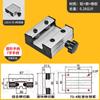 Guia linear biaxial externo LGD6 8 12 16 trava de corrediça eixo óptico corrediça para marcenaria corrediça de roletes