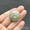 Colgante Hebilla de Seguridad Cui Tianshan Colgante Hebilla de Seguridad de Jade Natural de Xinjiang Nuevo Estilo Chino Verde Flotante Joyería de Regalo Venta al por Mayor