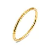 Pulseira de Aço Titânio Trevo de Quatro Folhas para Mulheres, Aço Inoxidável, Cor Dourada, Algarismos Romanos, Luxo Leve Europeu e Americano, Não Desbota, Atacado Fabricante Original