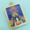 Pingente de Liga Eletrogalvanizado Dragão Wuye Thangka Caixa Gawu Colar Marca Buda Pingente Comemorativo de Viagem Montanha Wutai Cordão de Entrega