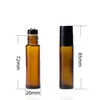 Fornecimento direto da fábrica frasco de conta-gotas escuro frasco de vidro cosmético 10ml frasco de perfume frasco de óleo essencial frasco pequeno portátil para amostra sub-frasco
