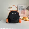 Bolso Cruzado de Lona Personalizado Tela de Nylon Engrosada Impresión de Logo Regalo para Eventos Corporativos Mochila Pequeña Publicitaria