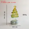 [Modelo Giratorio] Árbol de Navidad de Vidrio Giratorio Sensación de Internet de Zibo Decoración Navideña Más Vendida Adorno de Regalo Artesanía
