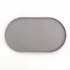 Tapete de Silicone Explosivo para Pets Transfronteiriço Tapete para Tigela de Gato Prato de Jantar para Cachorro Tapete de Silicone Antiderrapante Anti-transbordamento Impermeável