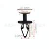 Clips para Guardabarros de Tablero de Hoja, Clips de Fijación Universales para Parachoques de Coche, Exclusivamente para Ventas Transfronterizas