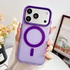 Funda Protectora Magnética Blanca Resistente a Manchas, de Gel, Tres en Uno, Adecuada para iPhone 17 Pro, iPhone Air y Apple 17 Pro Max