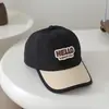 Gorra de Secado Rápido para Niños Primavera y Verano Nueva Delgada Protector Solar Gorra de Béisbol Estilo Coreano Ins Letra Hola Gorra con Visera Venta al por Mayor