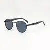 Gafas de metal con montura ovalada retro transfronterizas, estilo europeo y americano a la moda, gafas de sol personalizadas para mujer, gafas de sol para conducir para hombre
