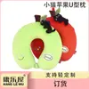 Almohada Cervical con Espuma de Memoria en Forma de U de Manzana de Dibujos Animados Personalización de Pedido Kanglewu Almohada para el Cuello Soporte para el Cuello para Viajes y Viajes de Negocios Personalización de Pedido